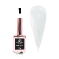 Уникальный гель Global Fashion 15 мл, Hard gel № 1